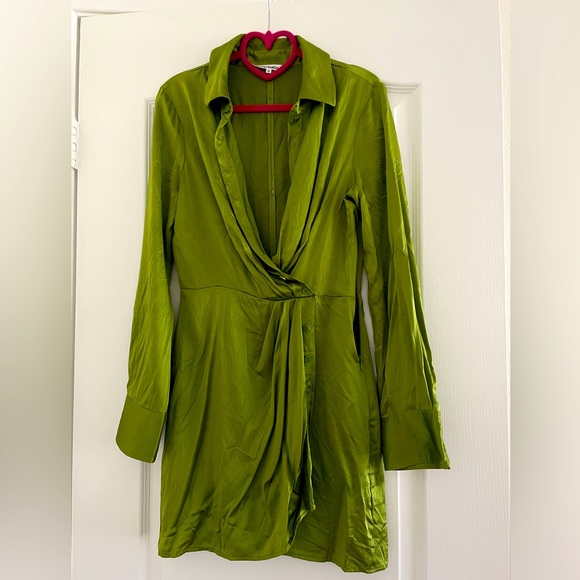 Reformation Alaine Silk Dress - Picture 2 of 8